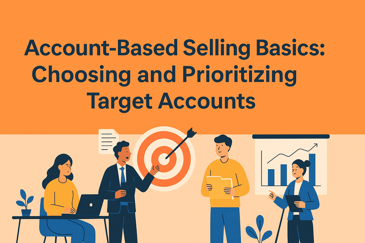 ACCOUNT-BASED SELLING BASICS: CHOOSING AND PRIORITIZING TARGET ACCOUNTS